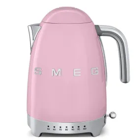 Smeg Jug Kettle 1.7L Variable Temperature Pink