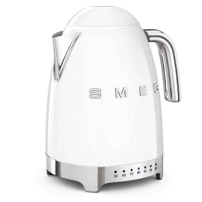 Smeg Jug Kettle 1.7L Variable Temperature White