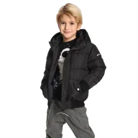 Solid Puffer Jacket