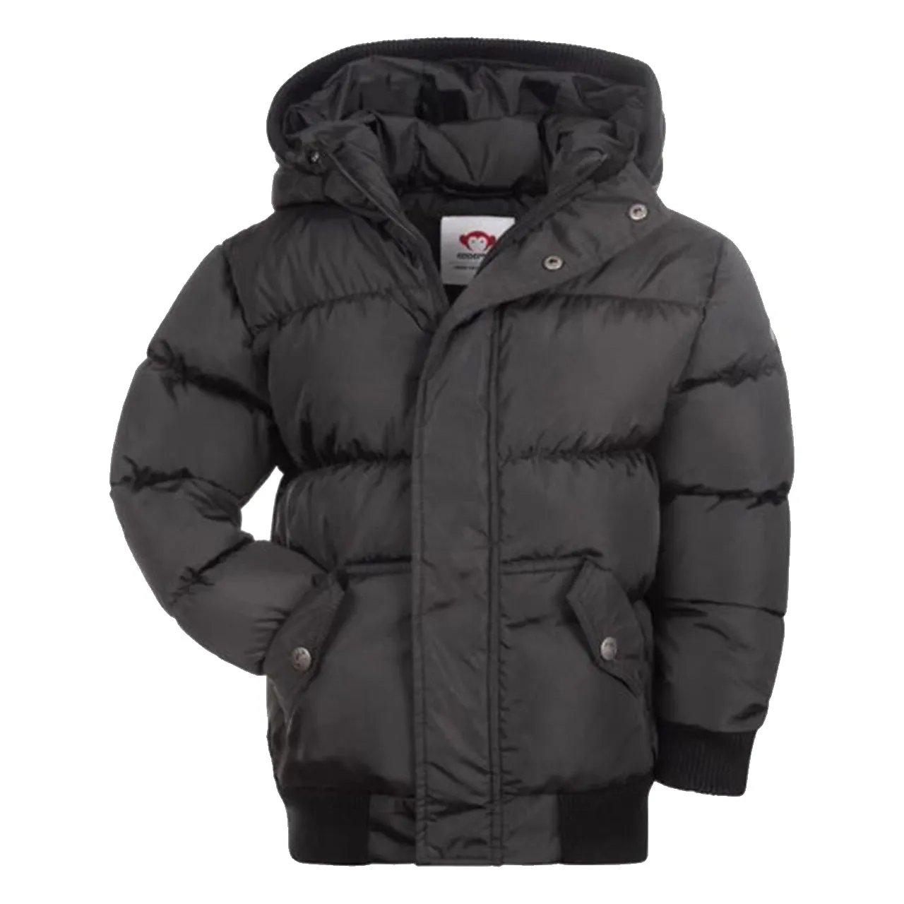 Solid Puffer Jacket