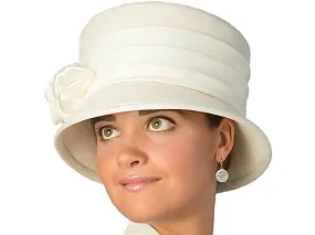 Sophie Wool Felt Church Hat