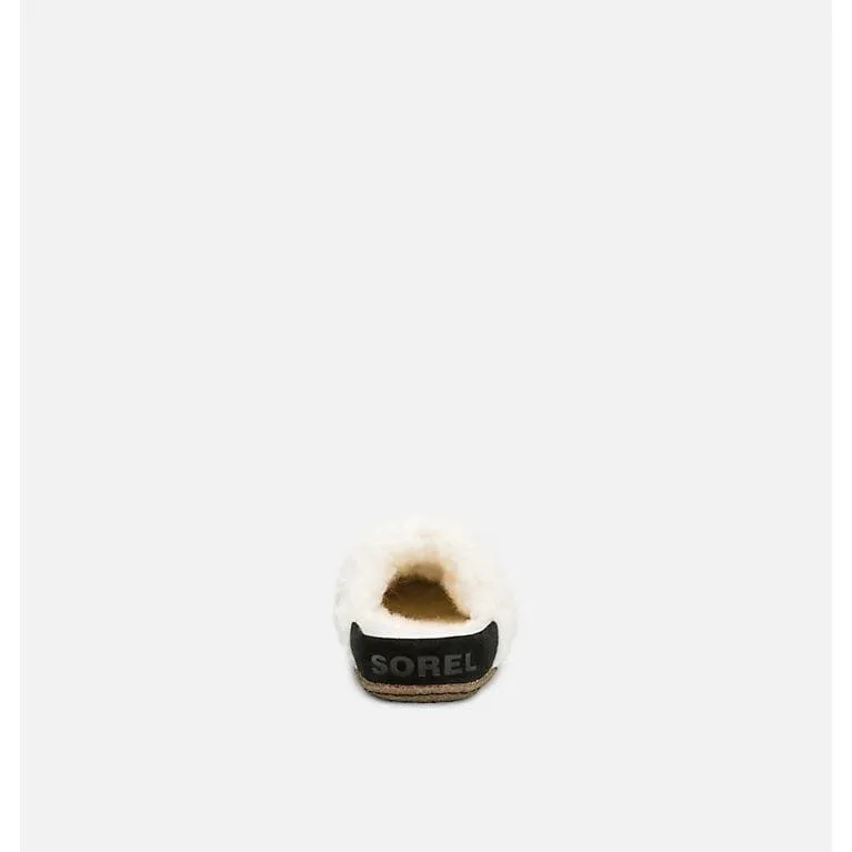 Sorel Women's Nakiska II Slide Slippers- Black/ Natural