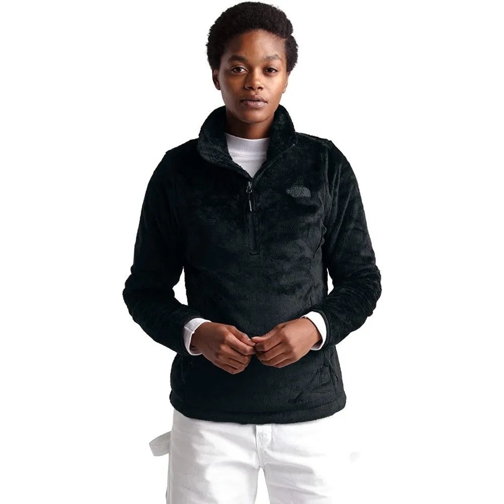 The North Face Women's Jacket Osito Long Sleeve 1/4 Zip Soft Fleece Jacket