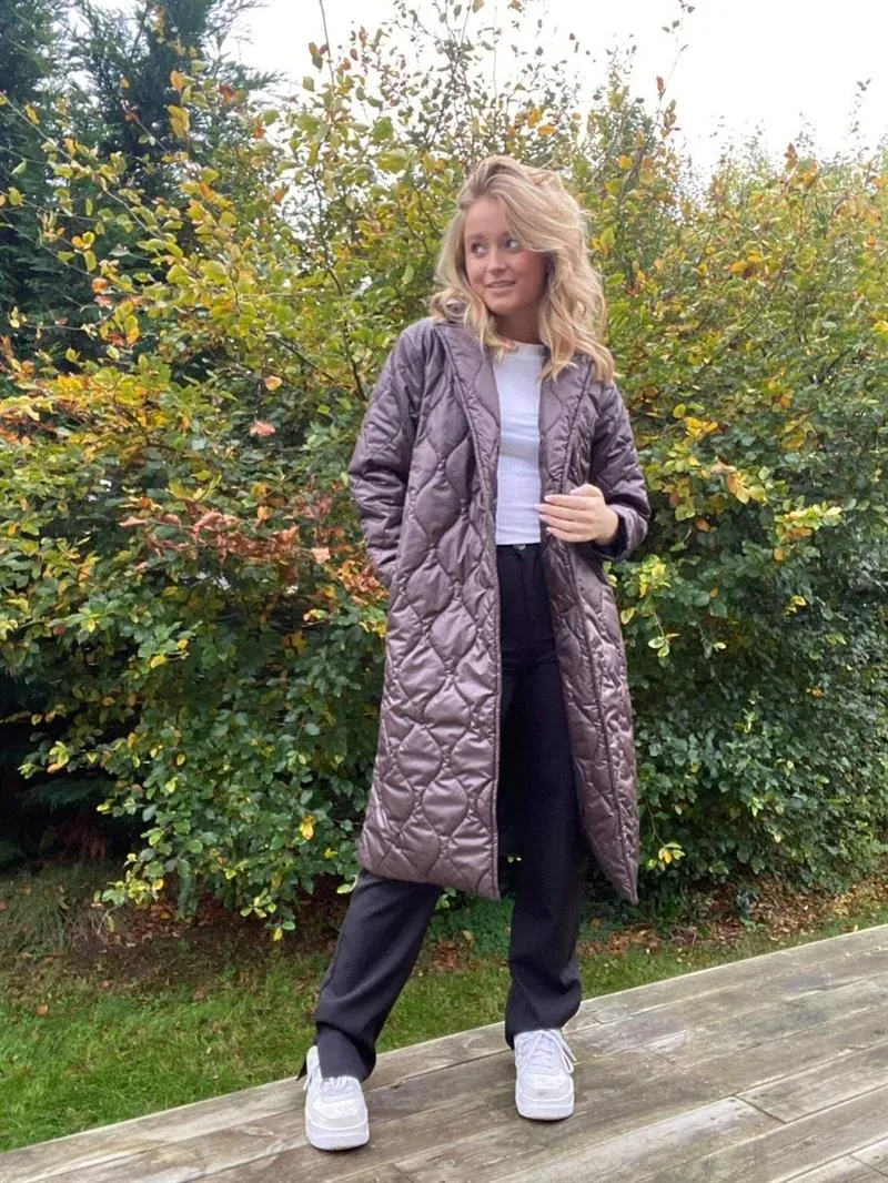 Tova puffer jacket - brown