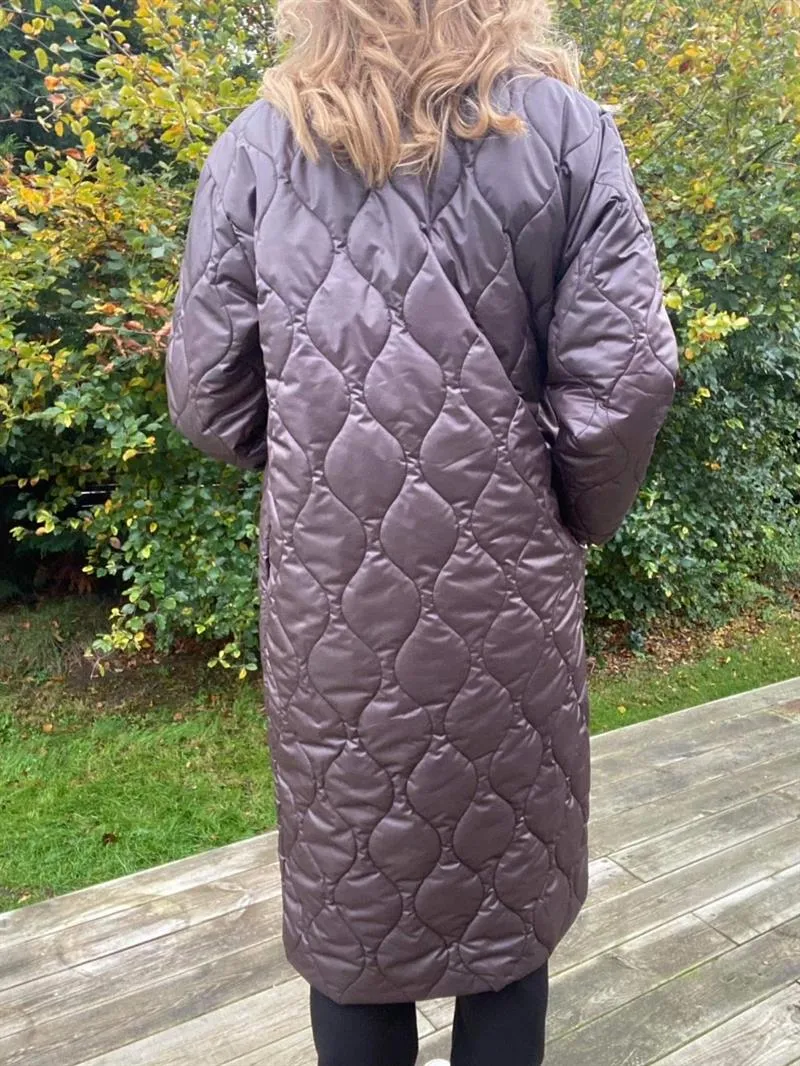 Tova puffer jacket - brown