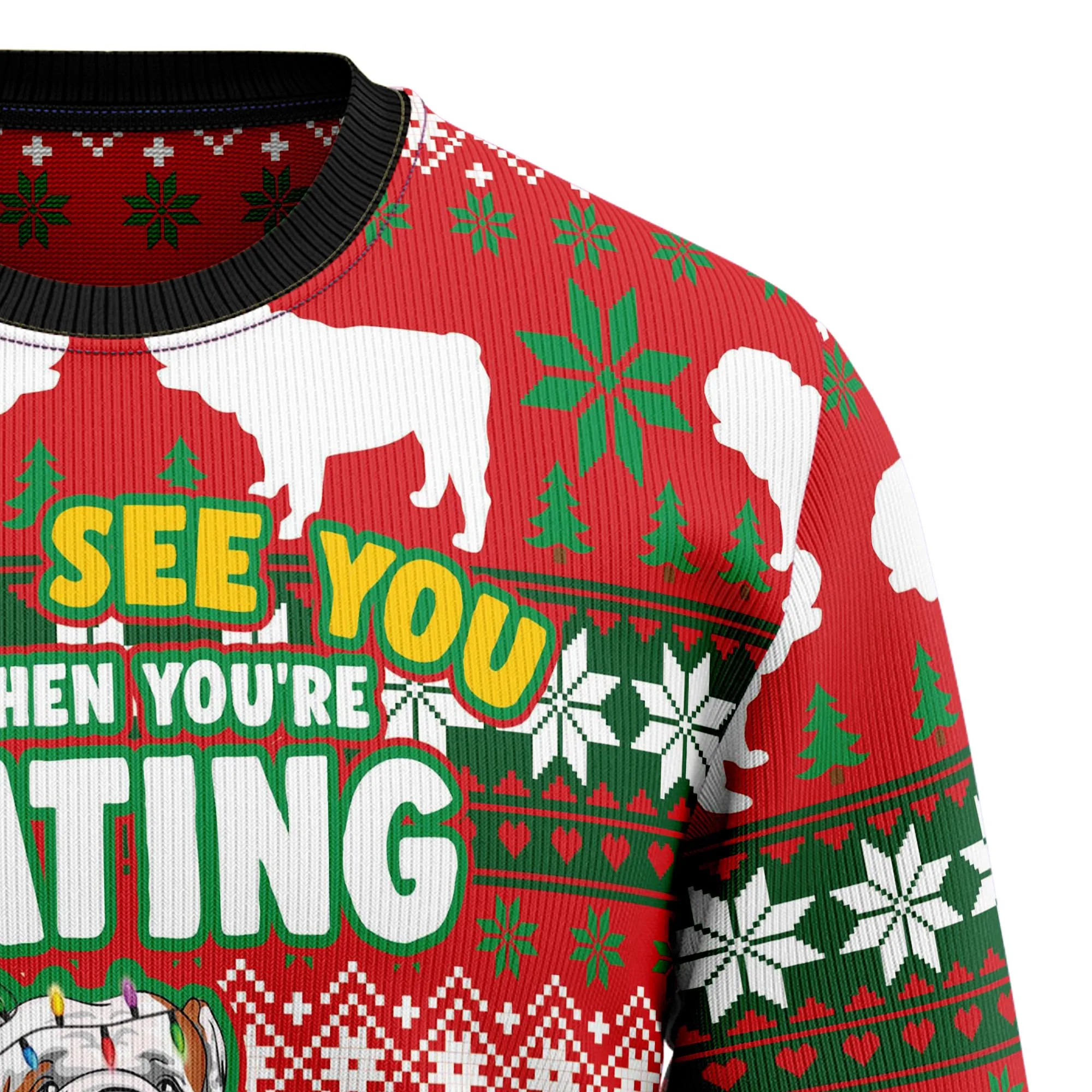 Ugly Sweater JulesRoche All-Over Print Funny Christmas Pullover