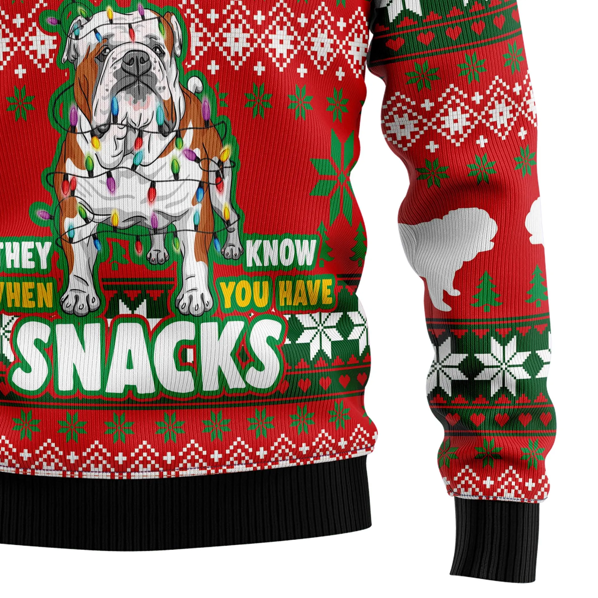 Ugly Sweater JulesRoche All-Over Print Funny Christmas Pullover