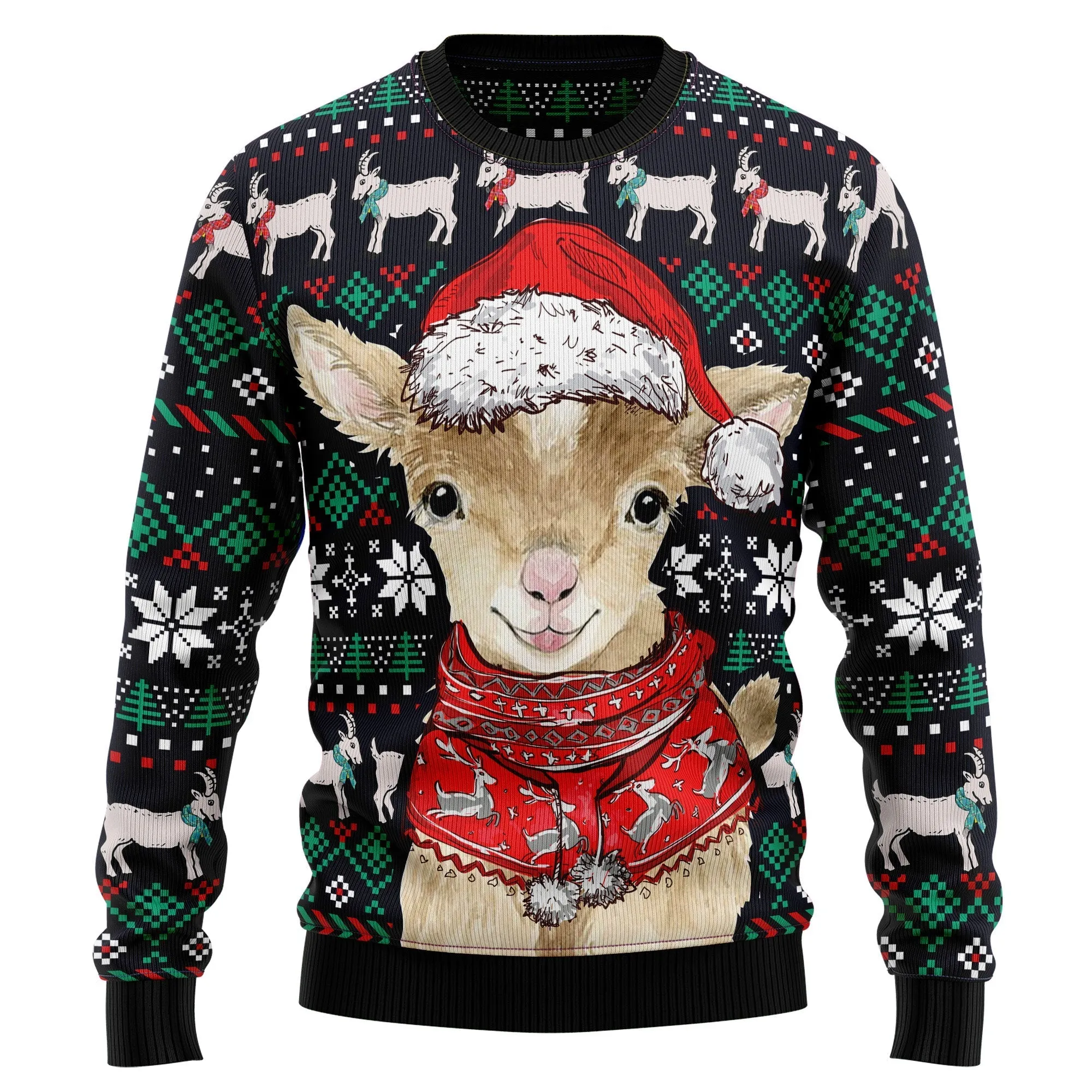 Ugly Sweater JulesRoche All-Over Print Winter Knit