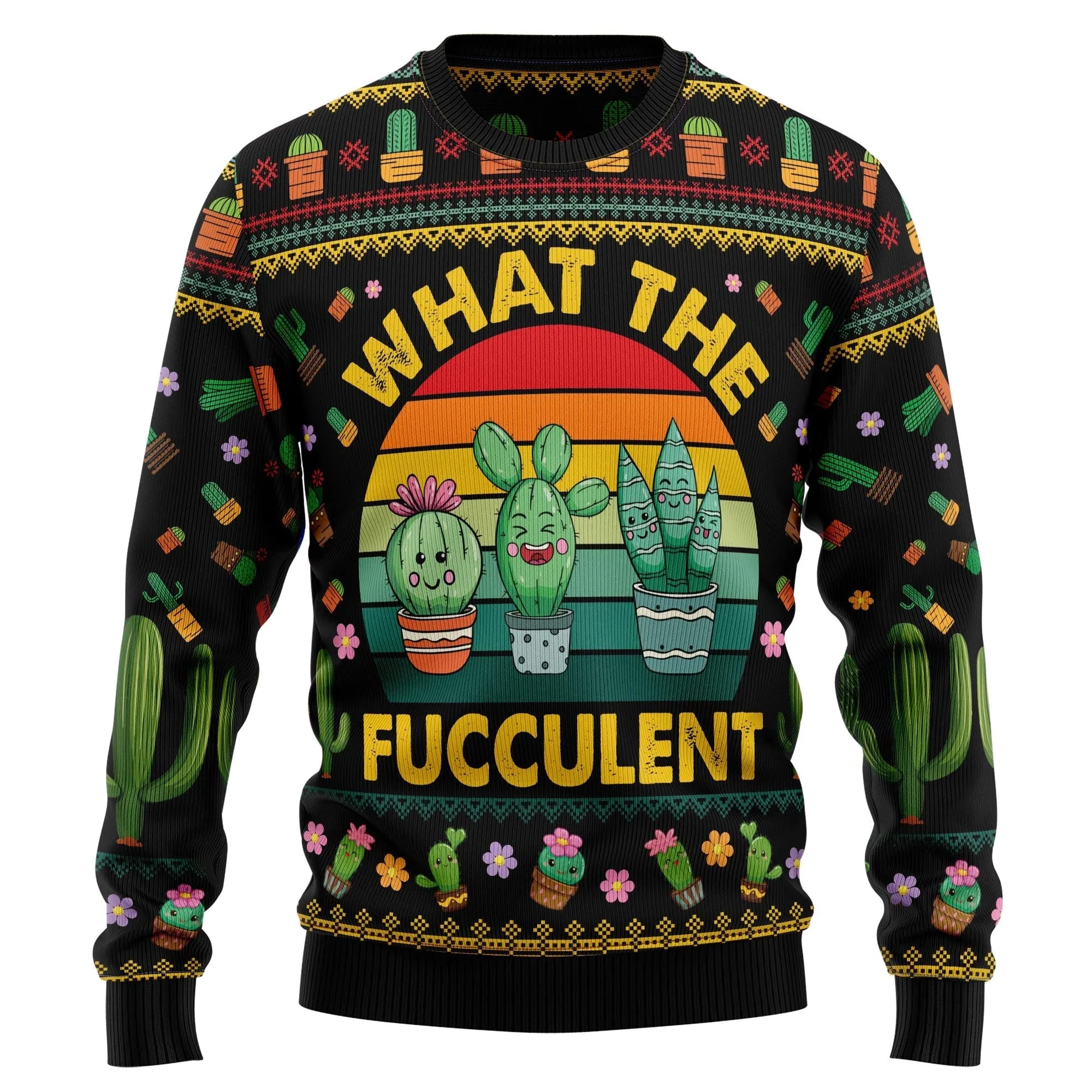 Unisex JulesRoche Ugly Christmas Sweater All-Over Print