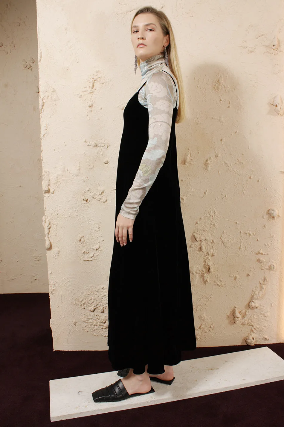 Velvet Slip Dress