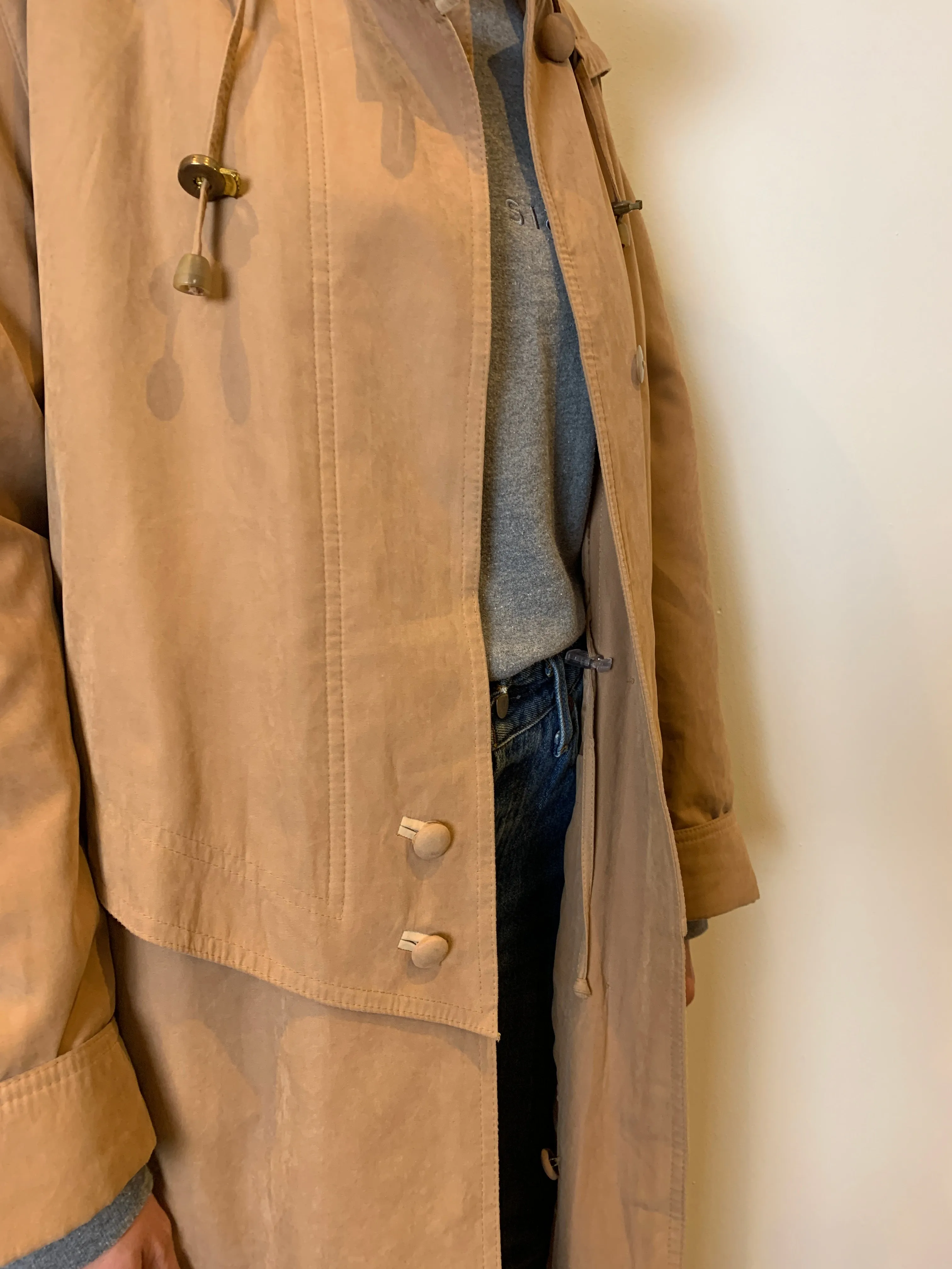 Vintage 1980s oversized parka/ raincoat - Launch 3