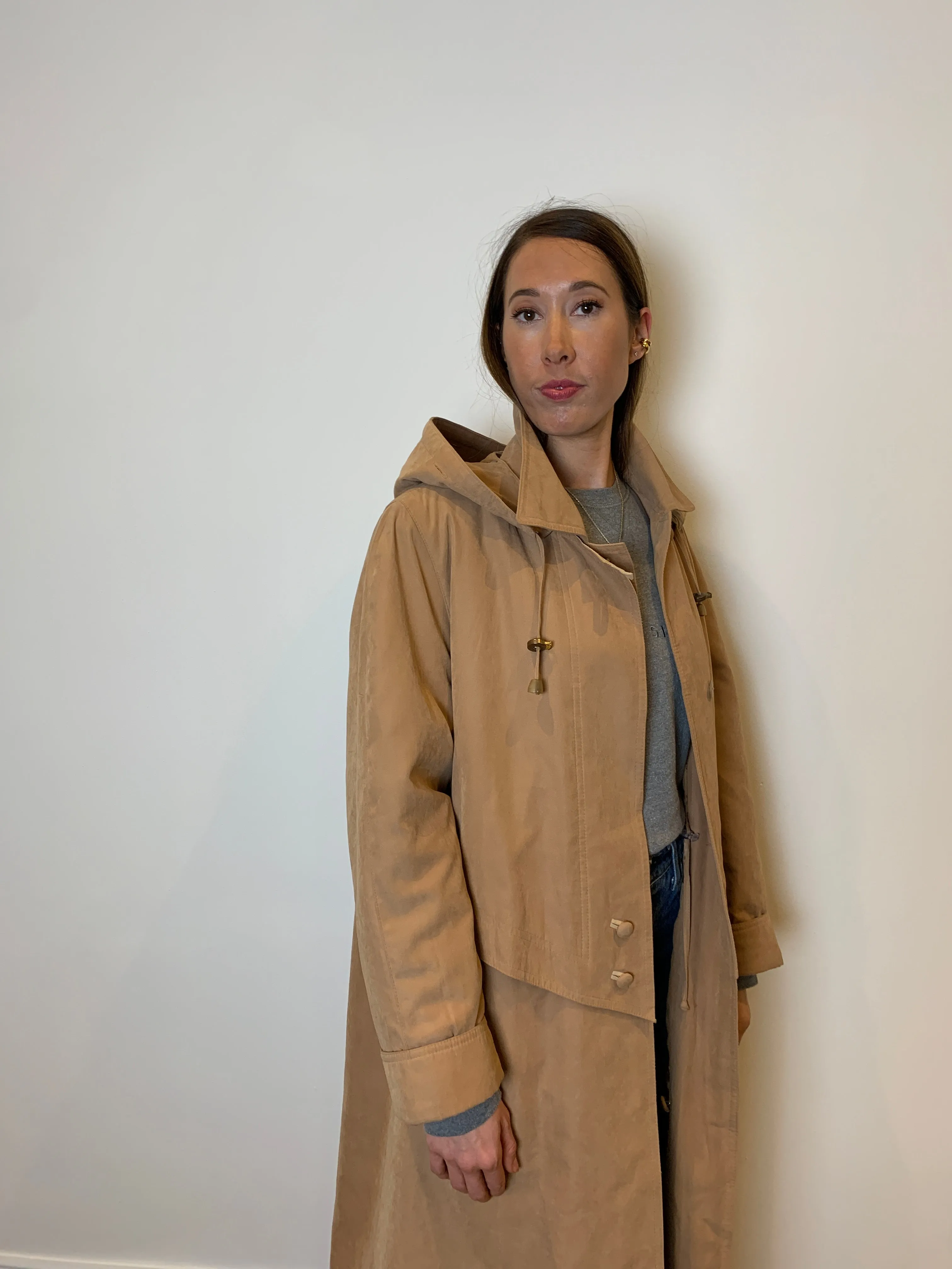 Vintage 1980s oversized parka/ raincoat - Launch 3