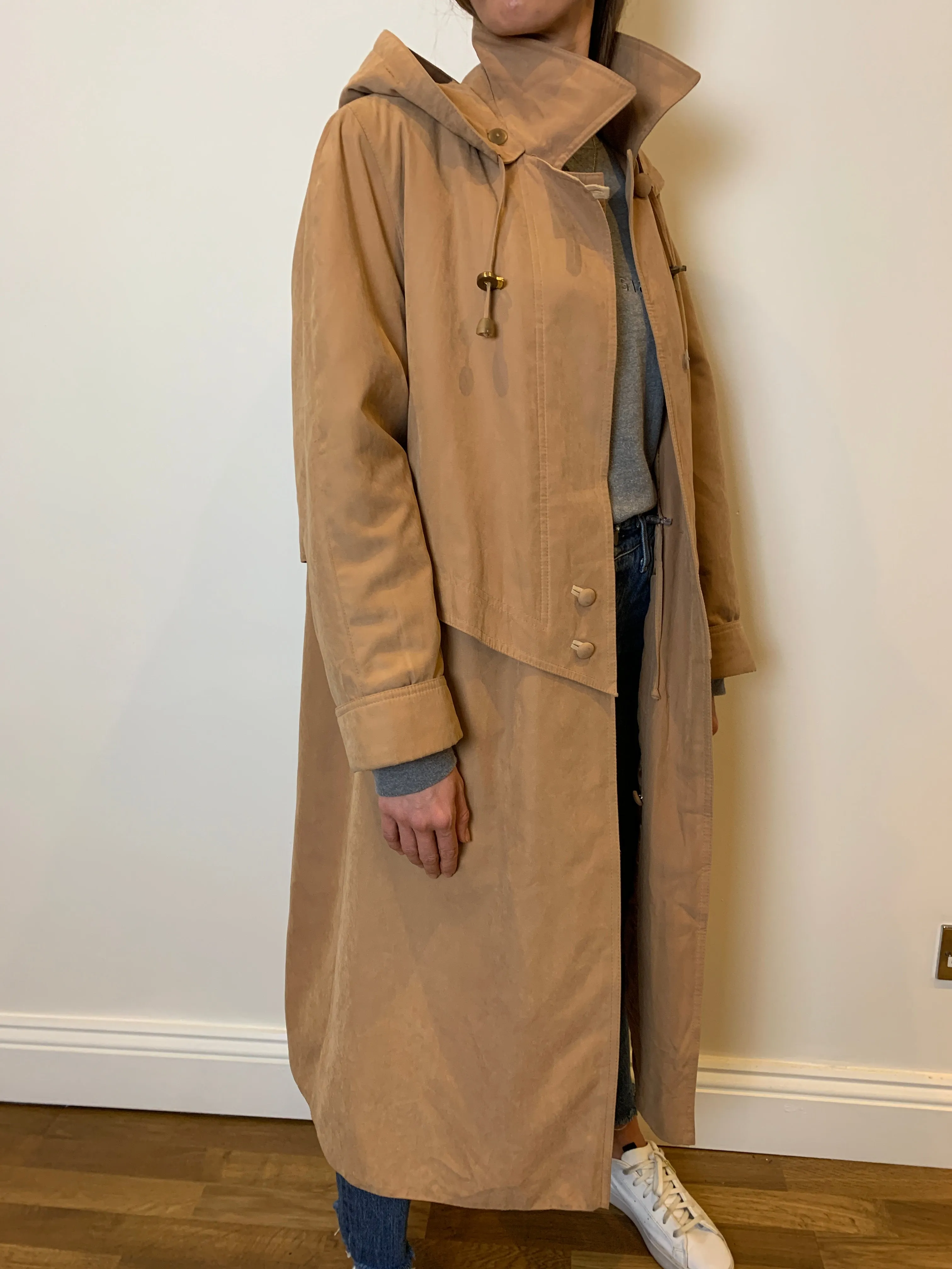Vintage 1980s oversized parka/ raincoat - Launch 3