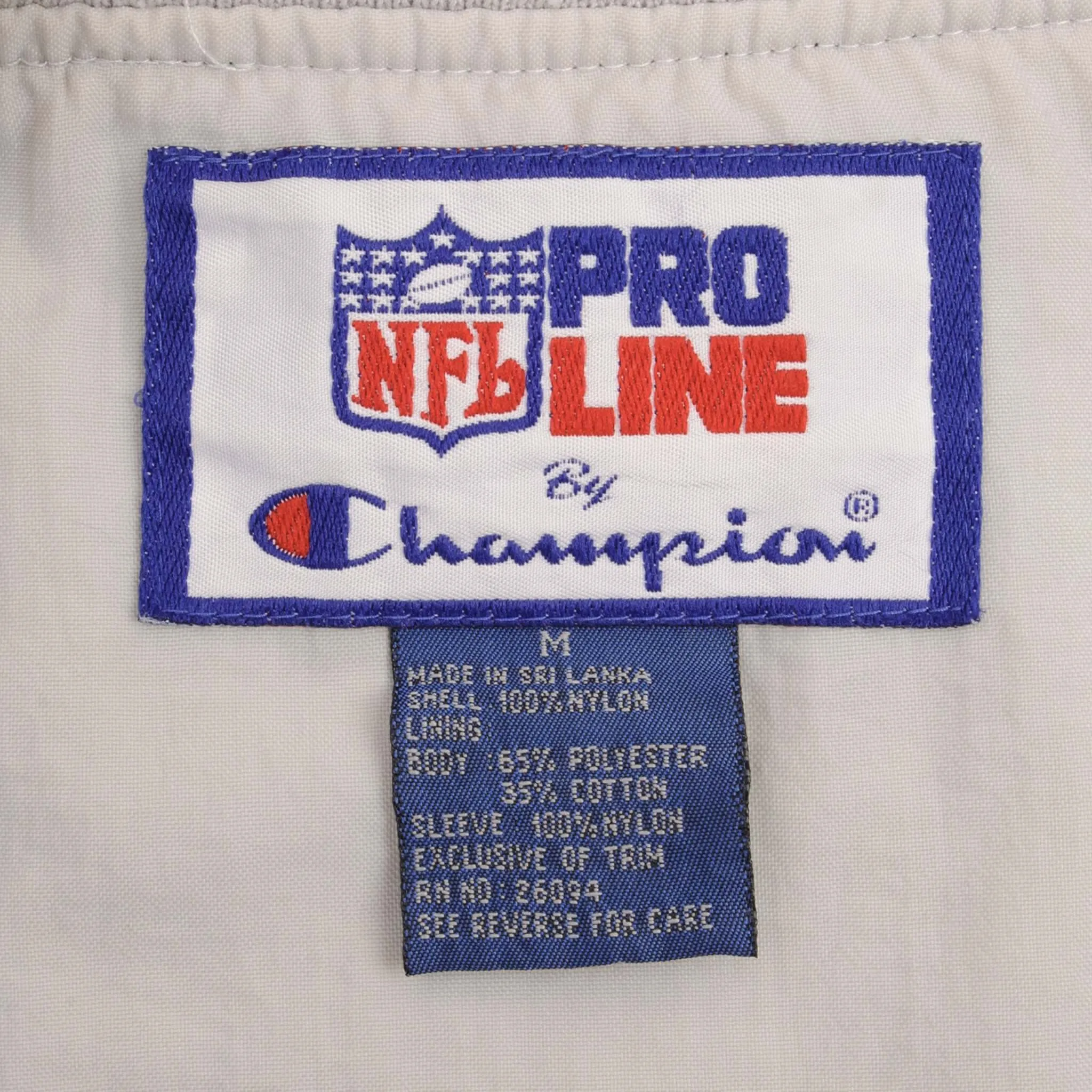 VINTAGE NFL CHAMPION DALLAS COWBOYS PULLOVER JACKET 1990S SIZE MEDIUM