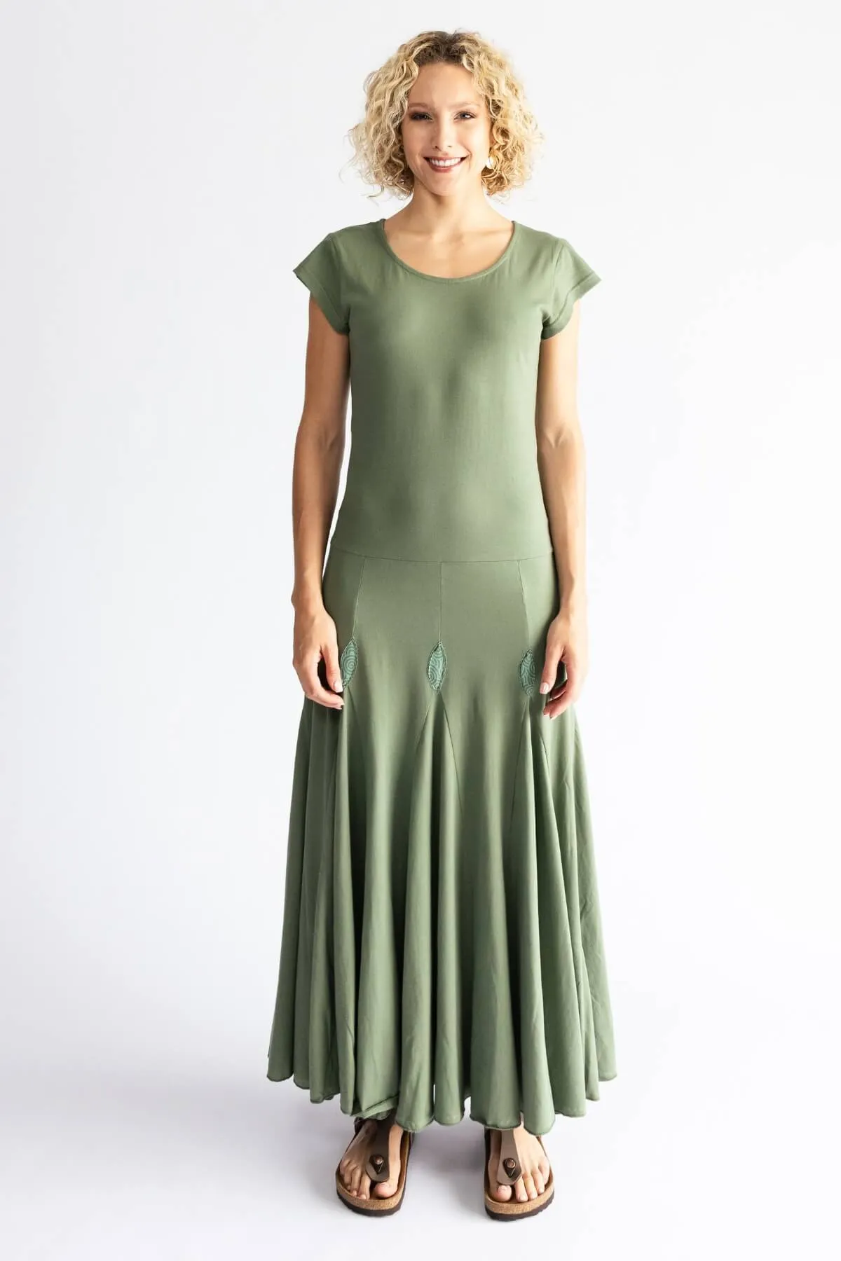 Wild Rose Dress - Ocean
