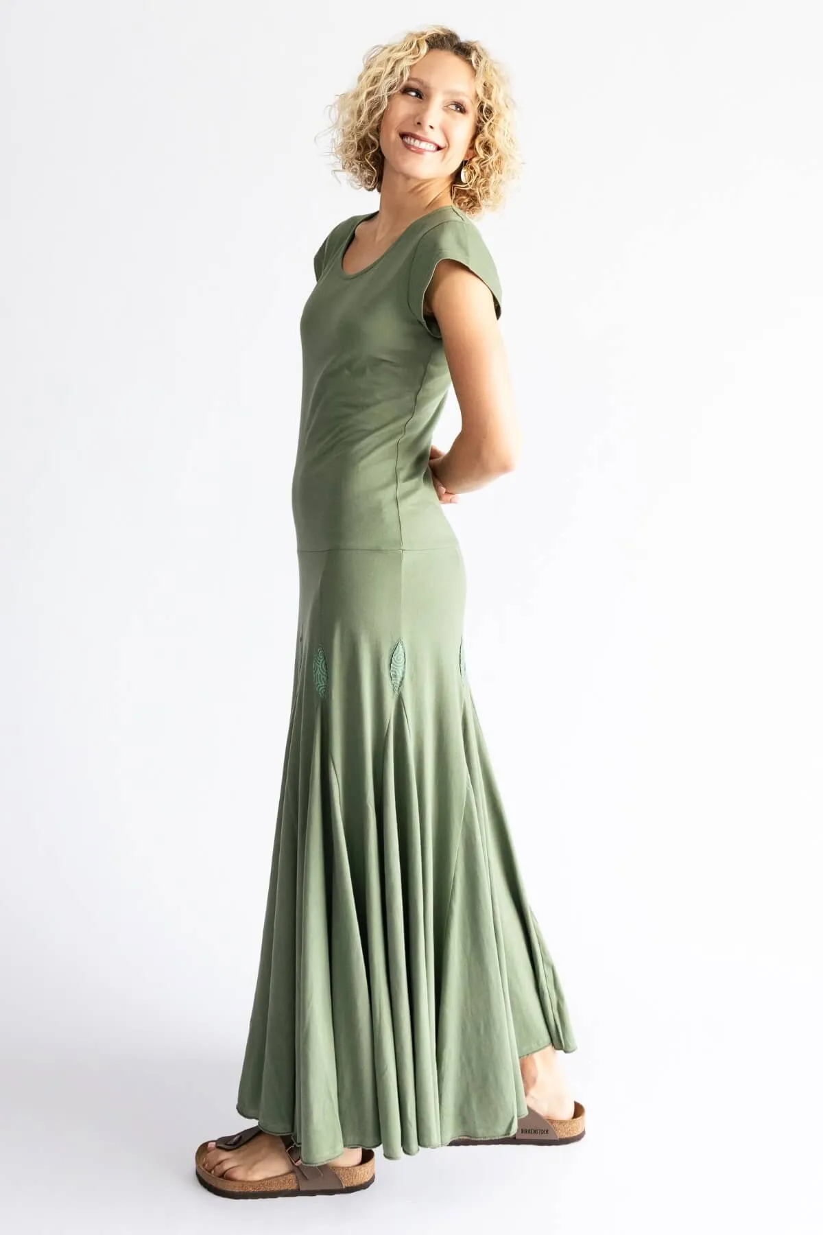 Wild Rose Dress - Ocean