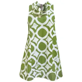 Womens Eli Dress Olive Fisheye Global Mamas Womens