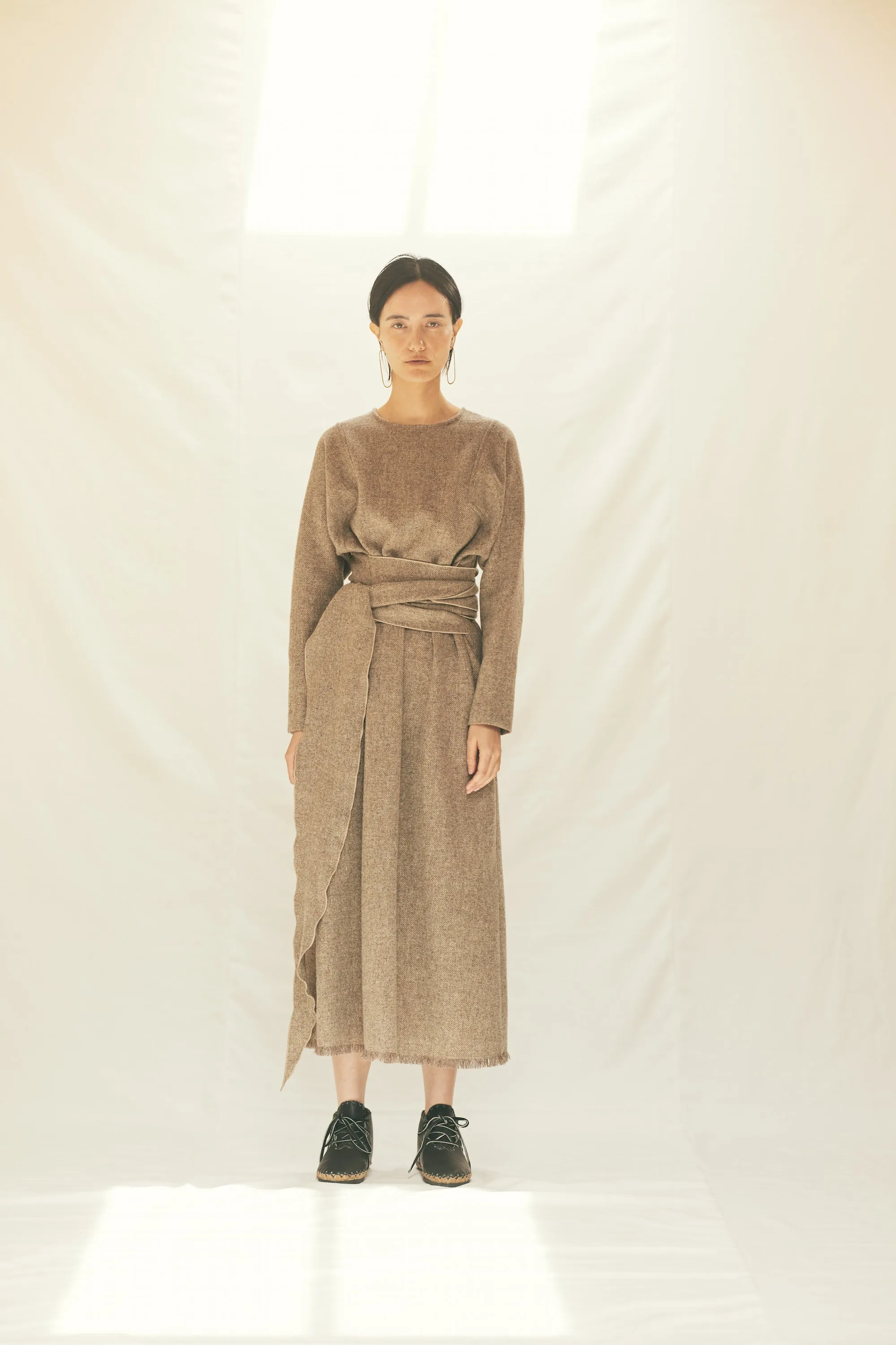 Wool Twill Dress