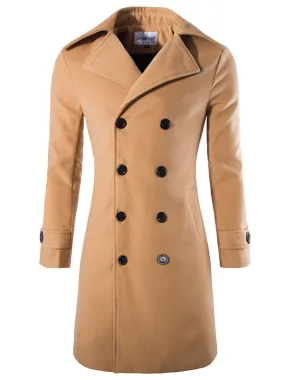 Woolen overcoat