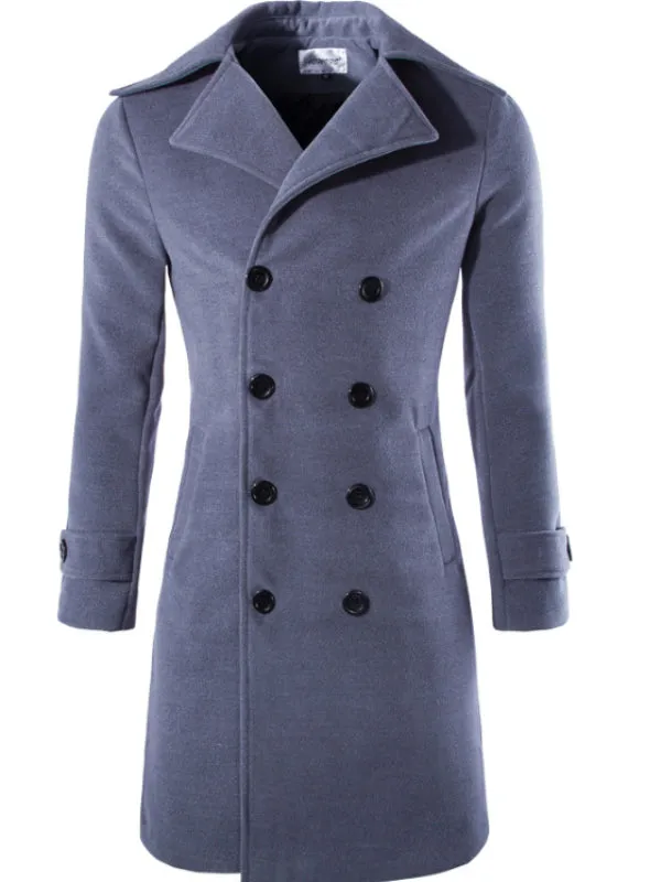 Woolen overcoat