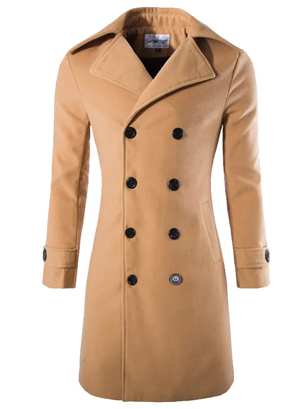 Woolen overcoat